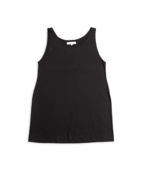 136 Loopwheeled 5.5 oz Singlet - Black