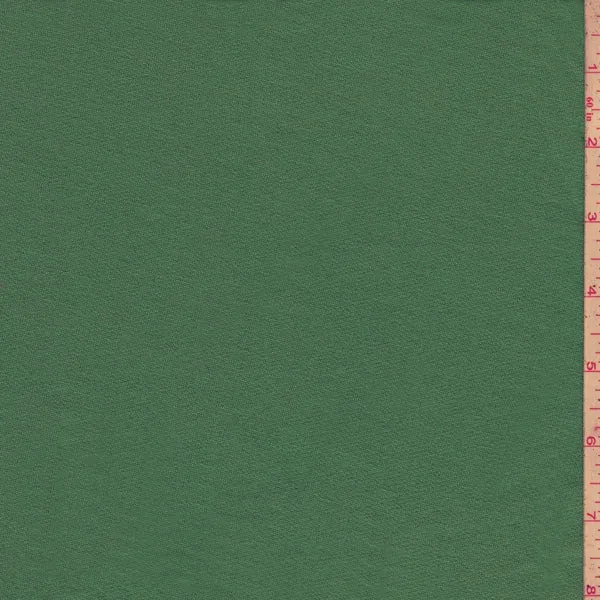 2 YD PC-Kelly Green Hacci Brushed Knit Fabric