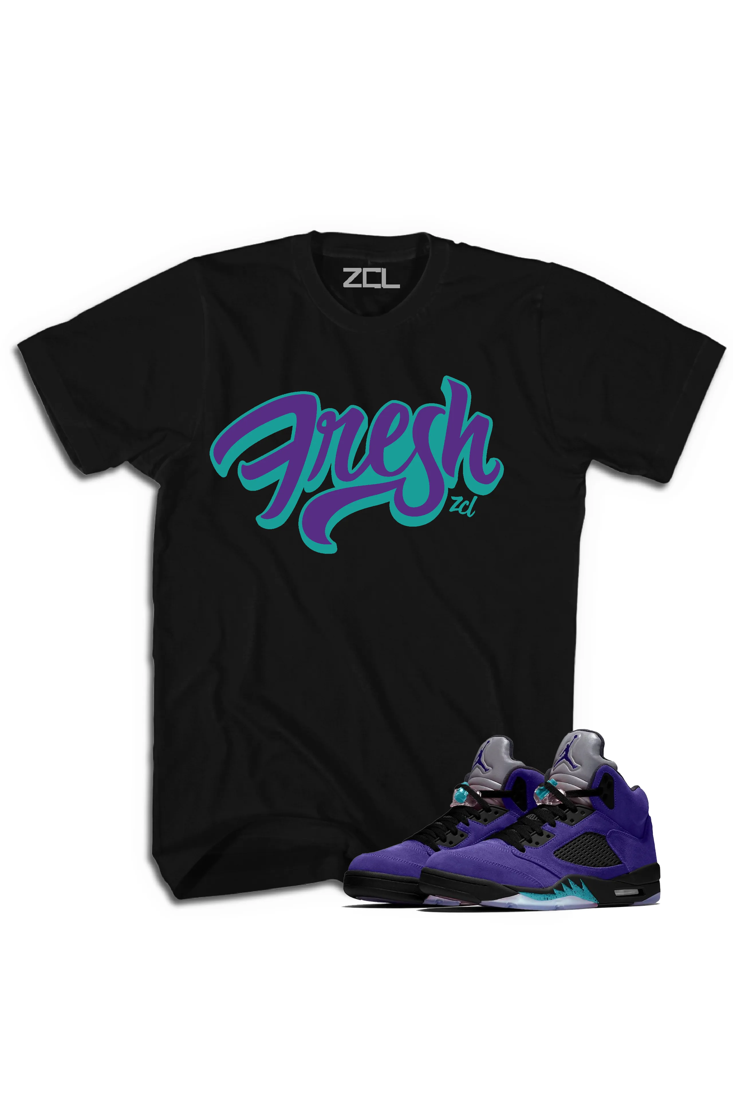 Air Jordan 5 Retro "Fresh" Tee (Purple Grape)