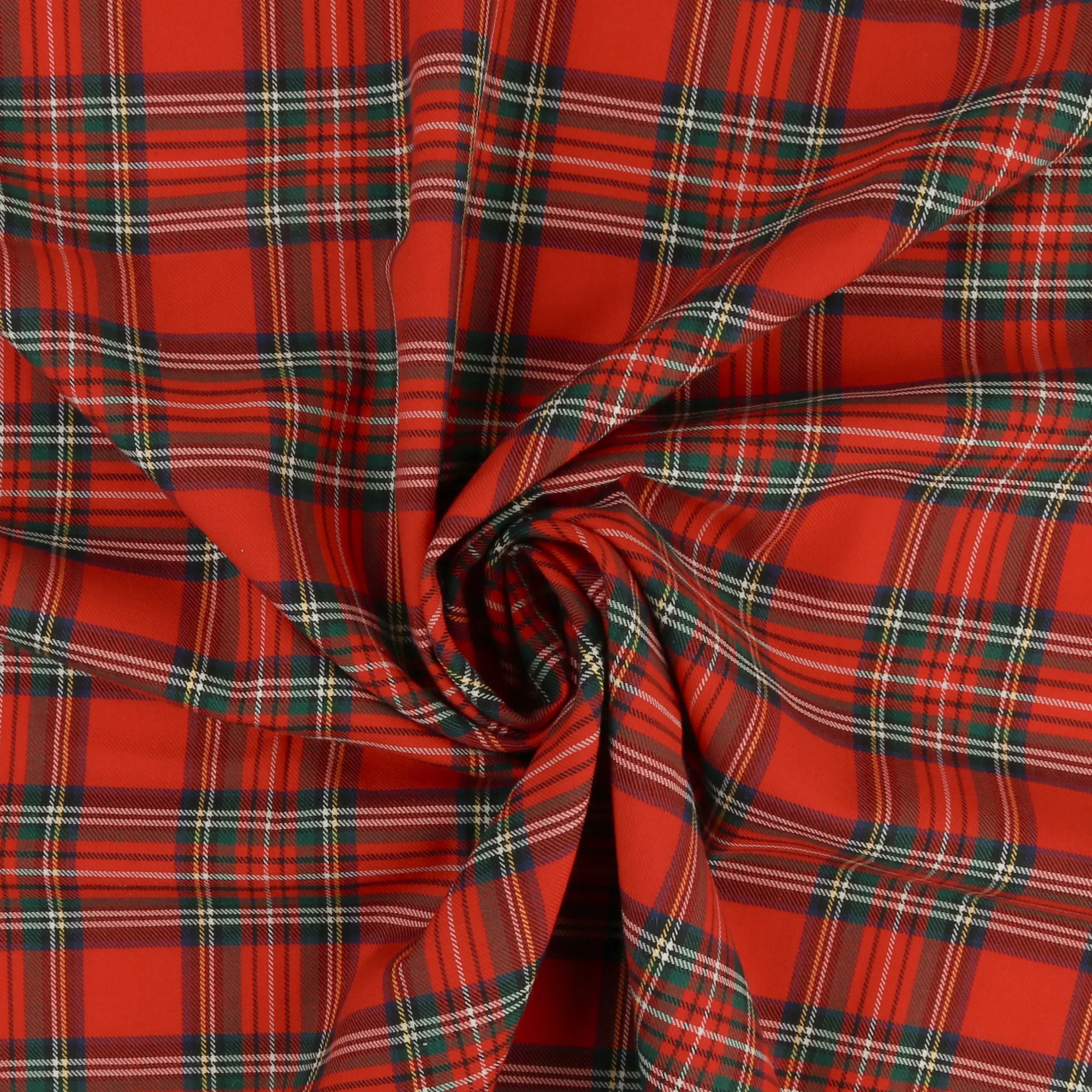 Bamboo Plaid - LORNA - 001 - Red