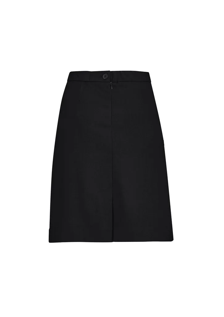 Biz Care Womens Comfort Waist Cargo Skirt (CL956LS)