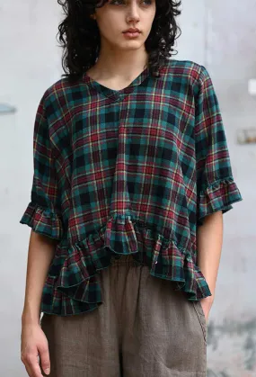 Breezy Top in Flannel