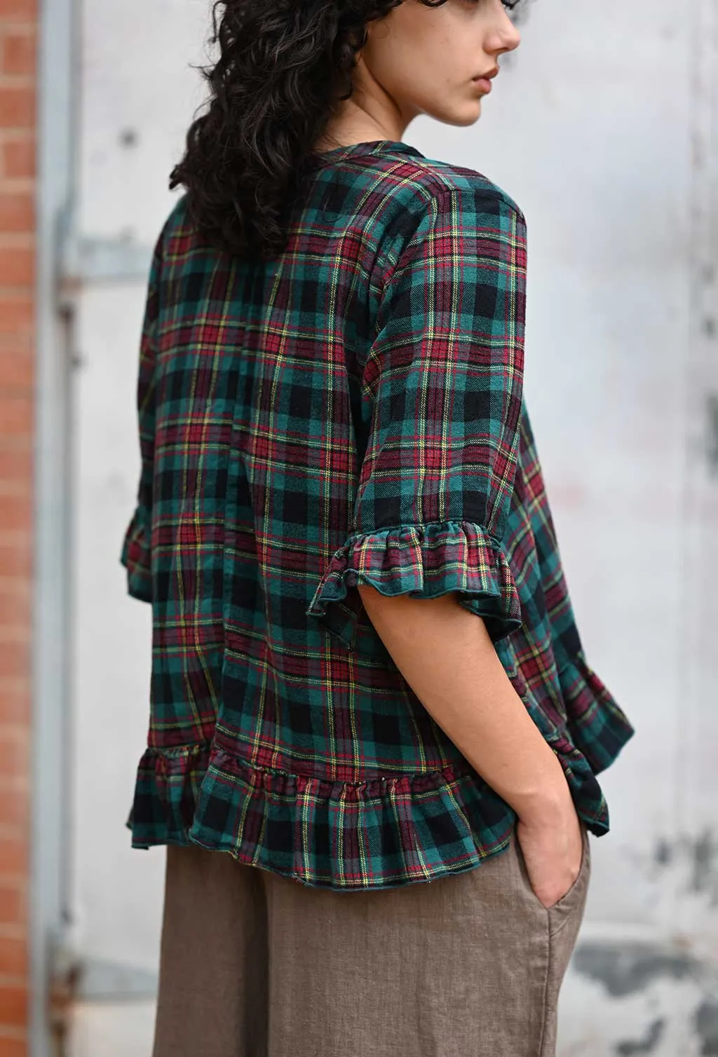 Breezy Top in Flannel