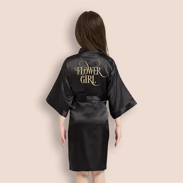 Bridal Party Robes | Bridesmaid Robe Personalize with Bride, Maid of Honor, Matron of Honor, Mother of the Bride & Mother of the Groom Texts