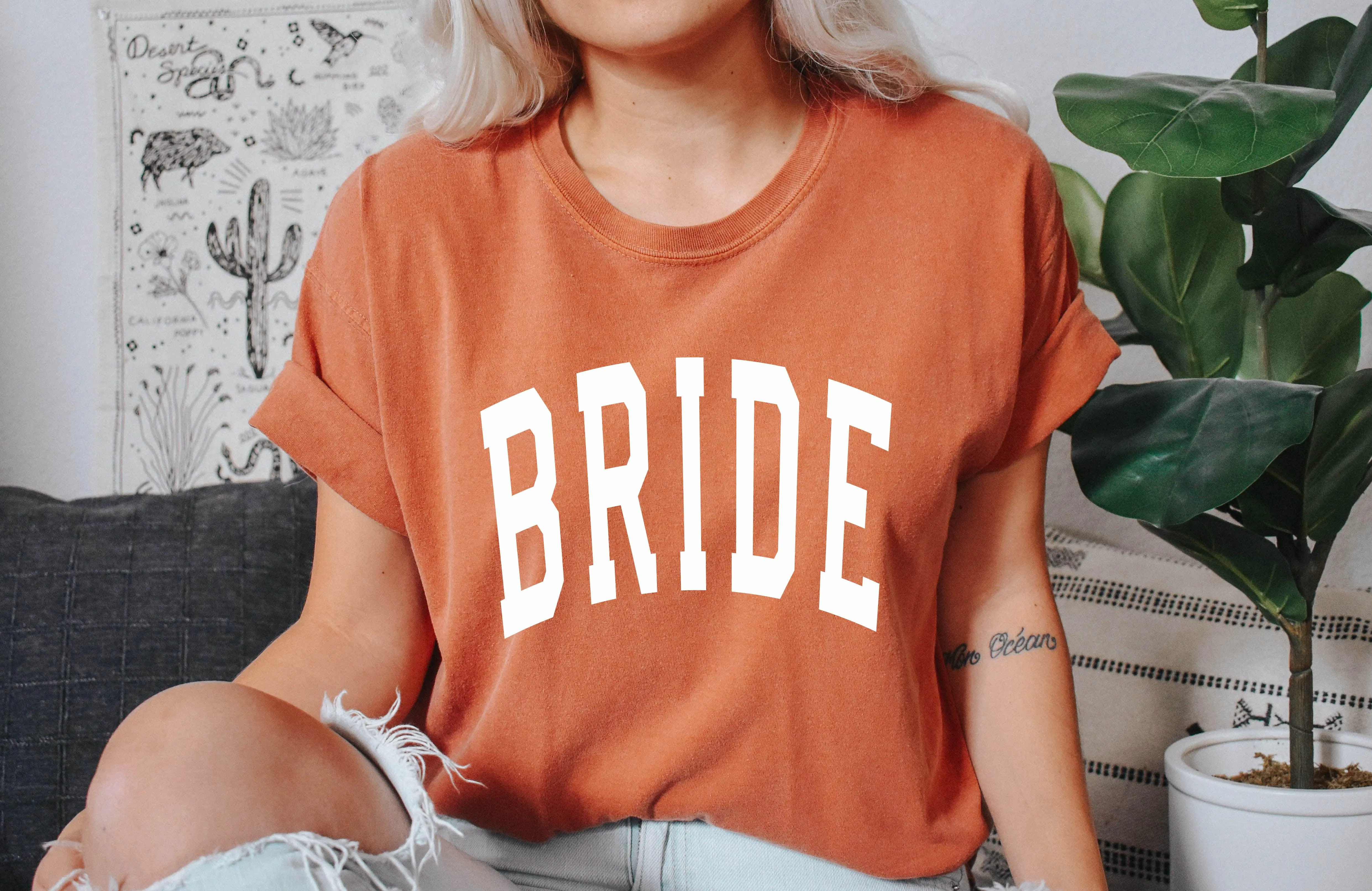 Bride Comfort Colors T Shirt (Extended)