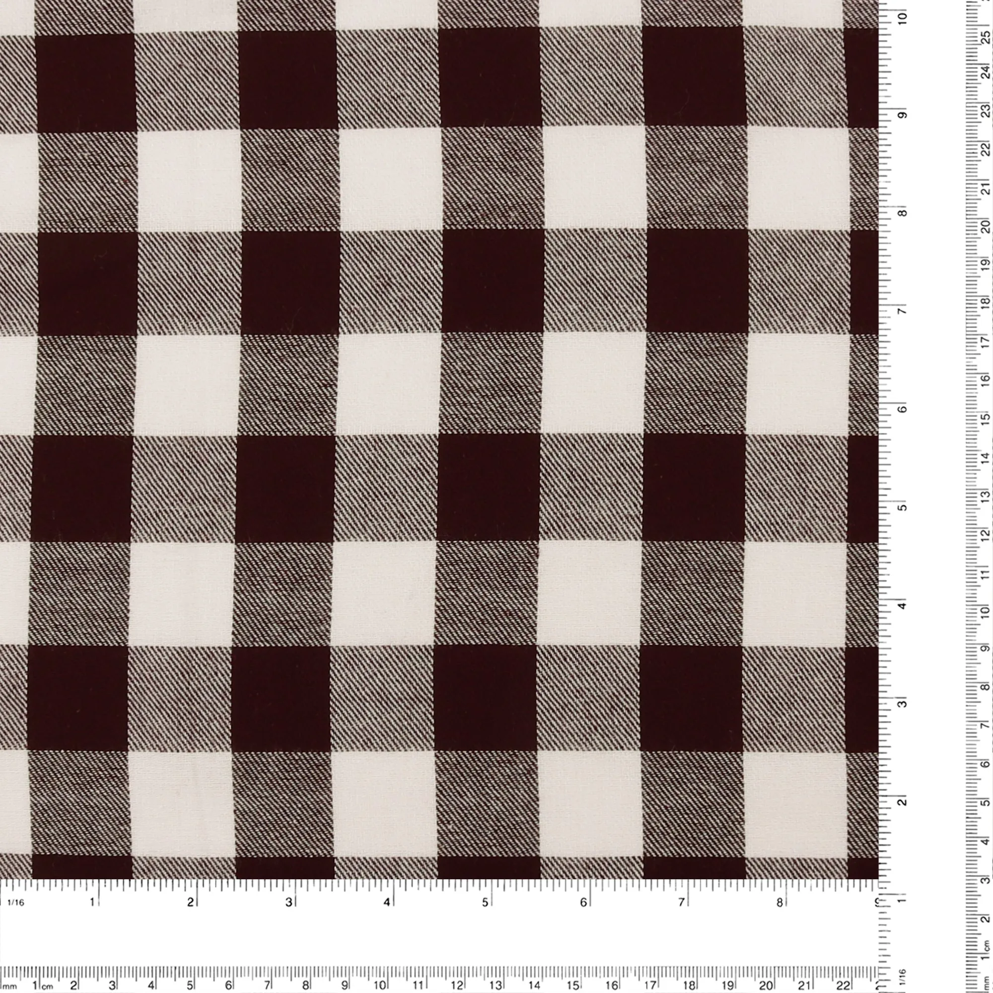 Brushed Cotton Plaid - NOAH - 018 - Burgundy