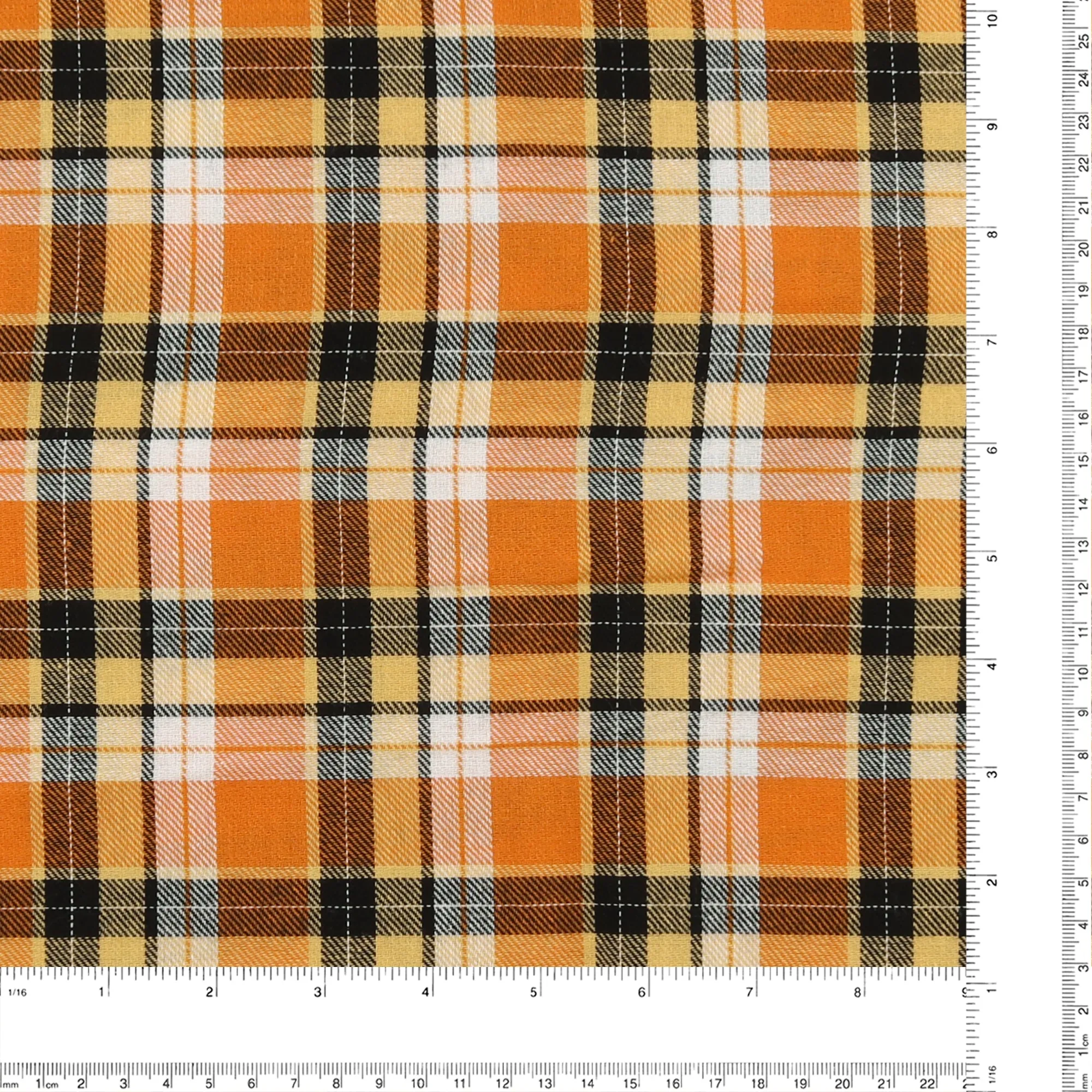 Brushed Cotton Plaid - NOAH - 022 - Yellow