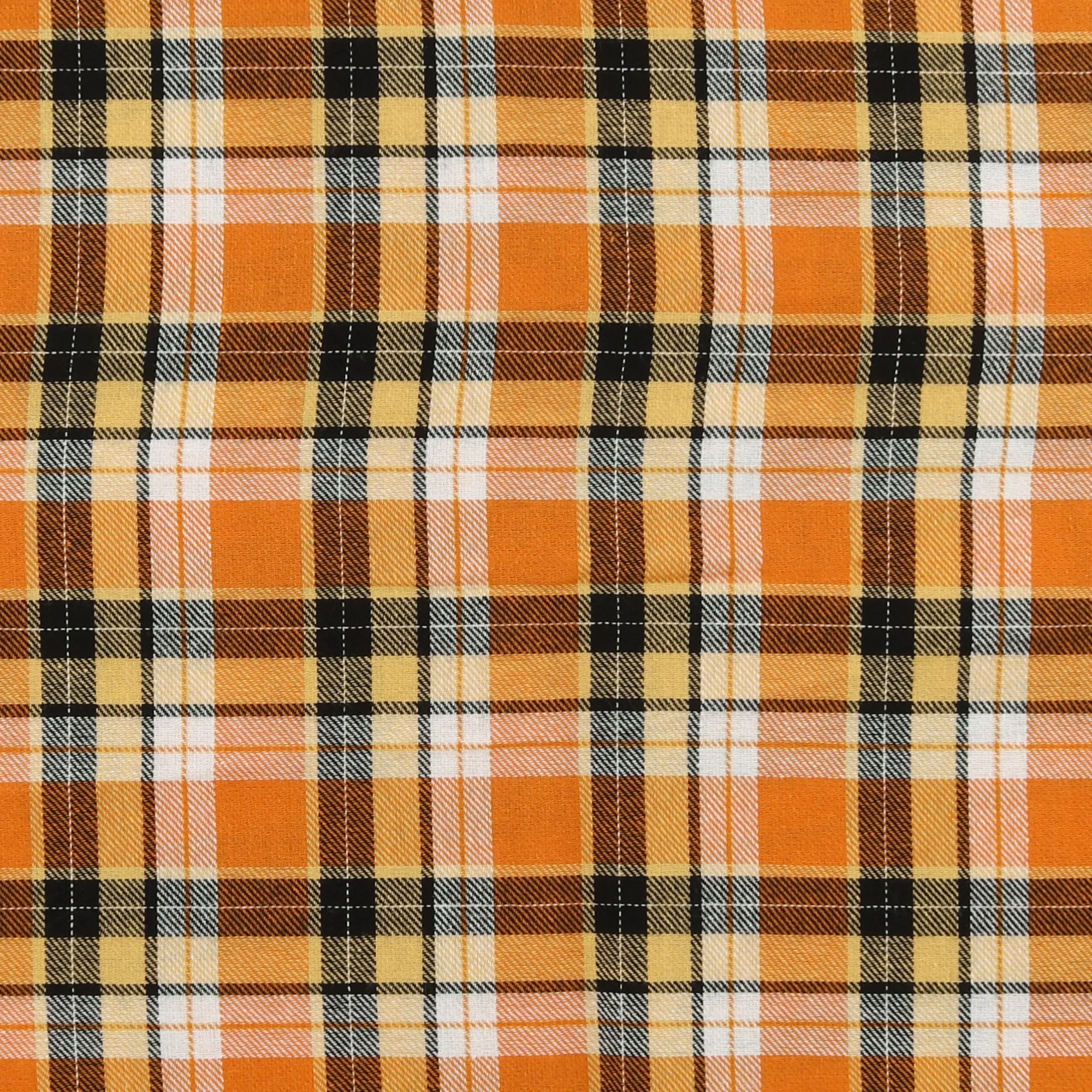 Brushed Cotton Plaid - NOAH - 022 - Yellow