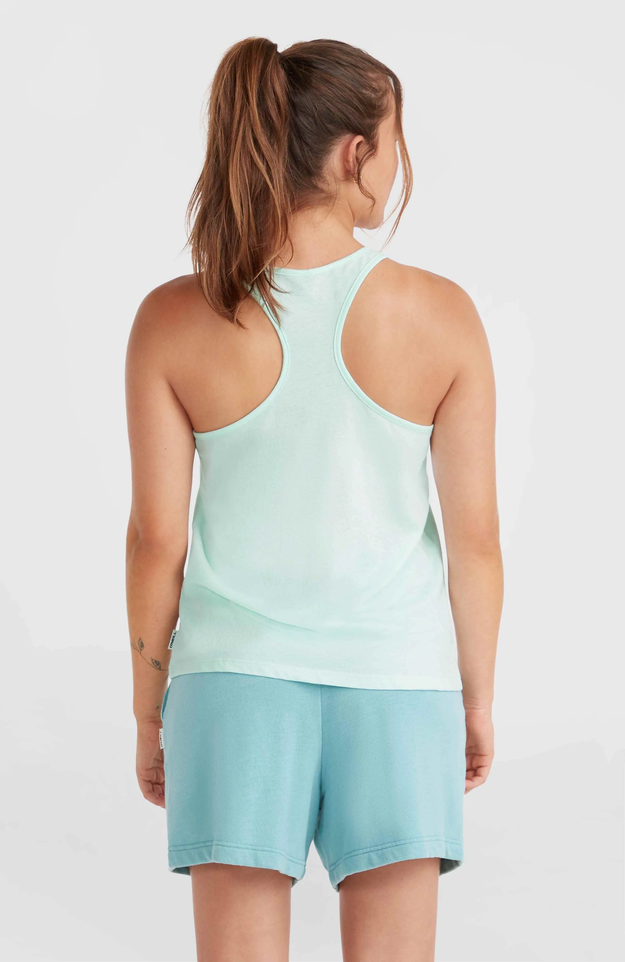 Essentials Racer Back Tanktop | Soothing Sea