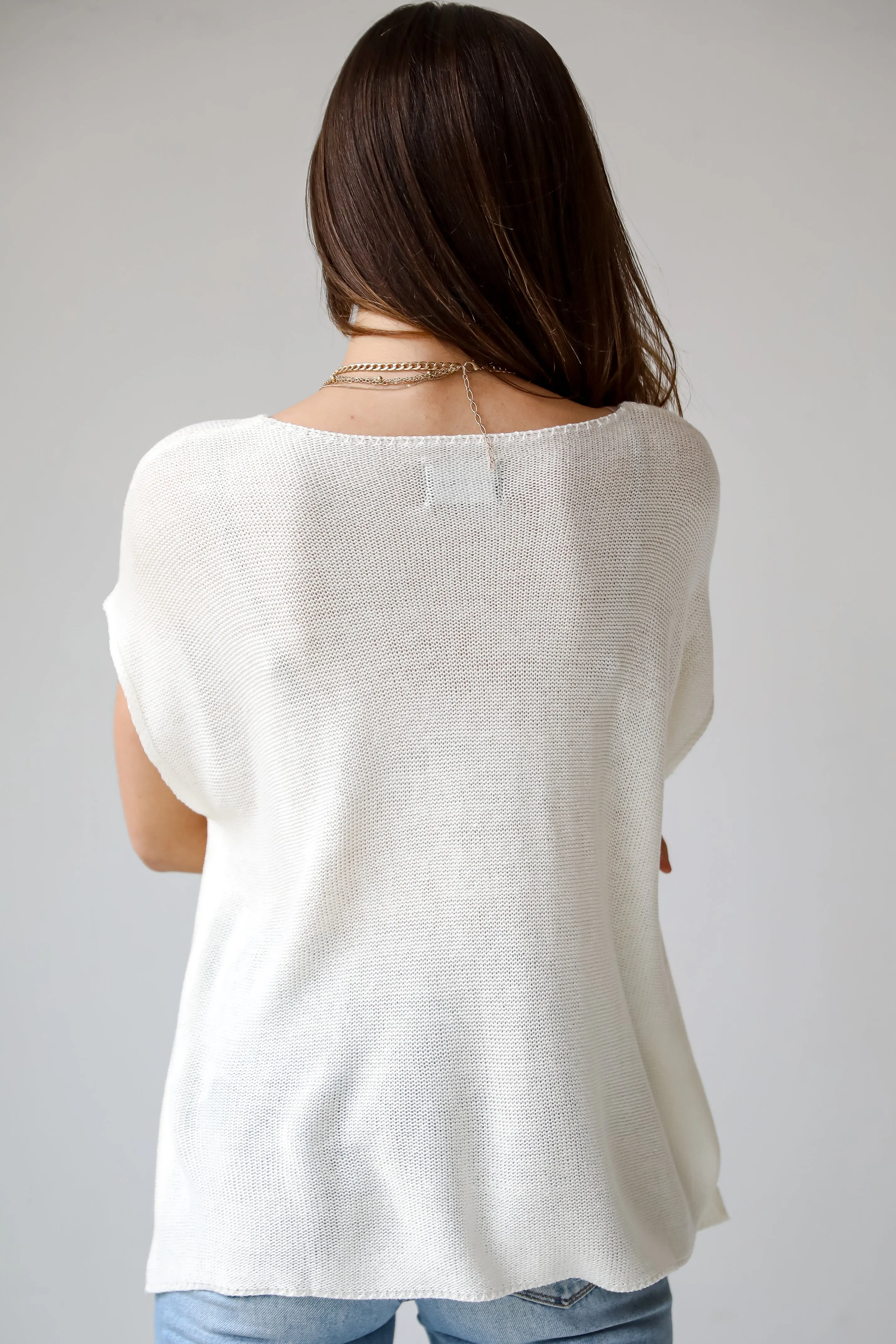 FINAL SALE - Eliza Lightweight Knit Top