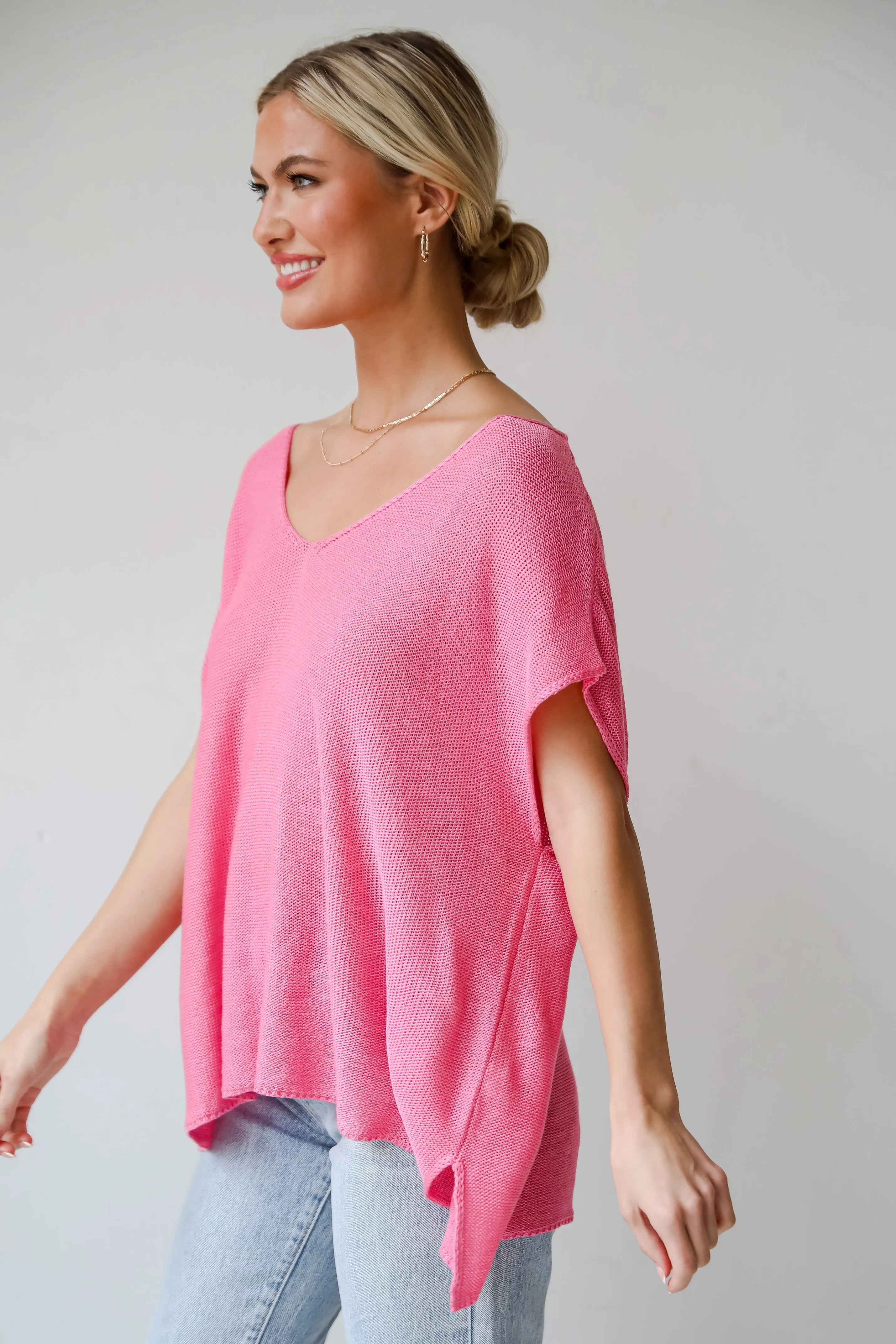 FINAL SALE - Eliza Lightweight Knit Top