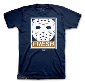 Foamposite Midnight Navy Fresh to Death Shirt