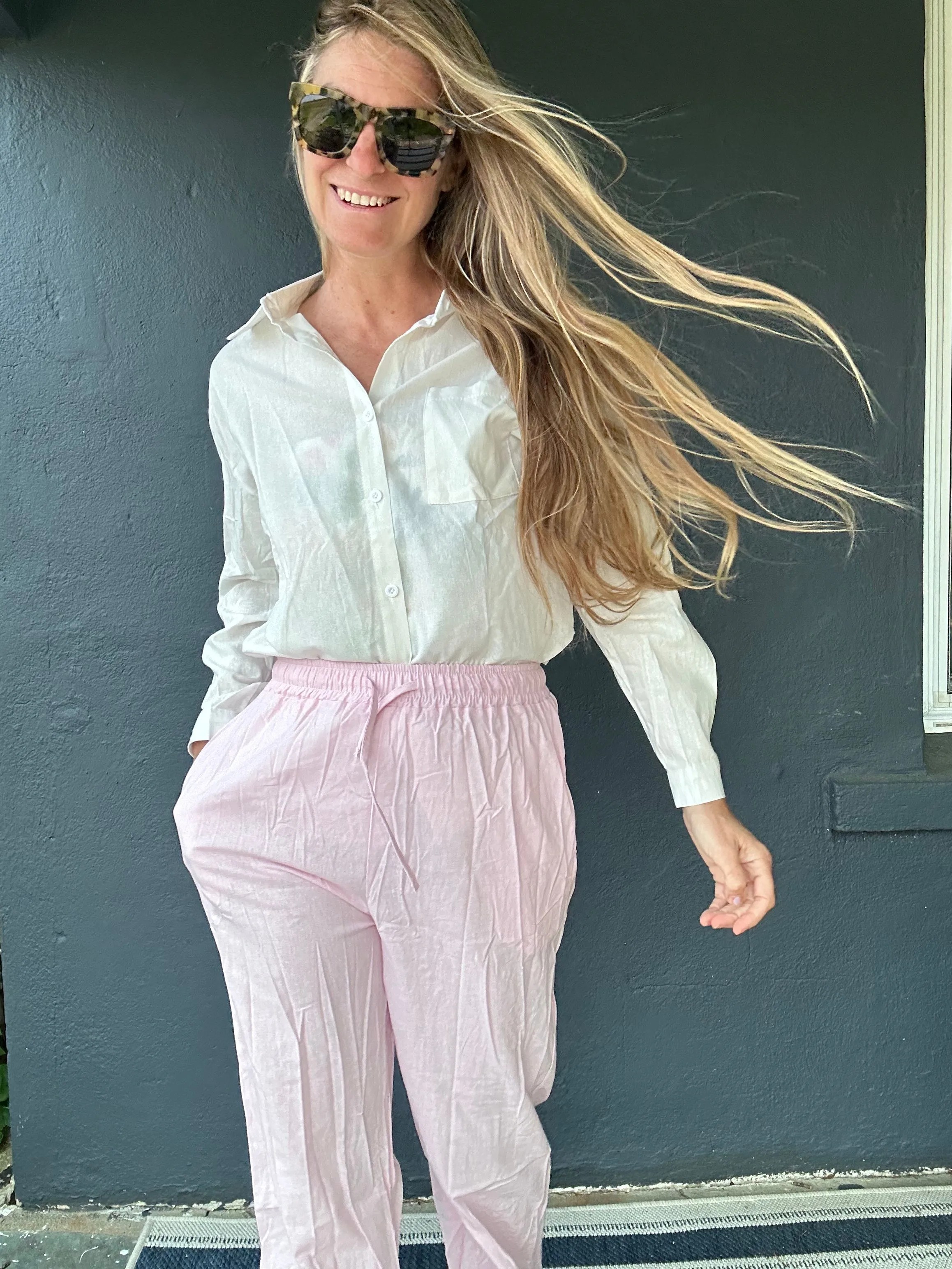 Free as a Bird linen pant