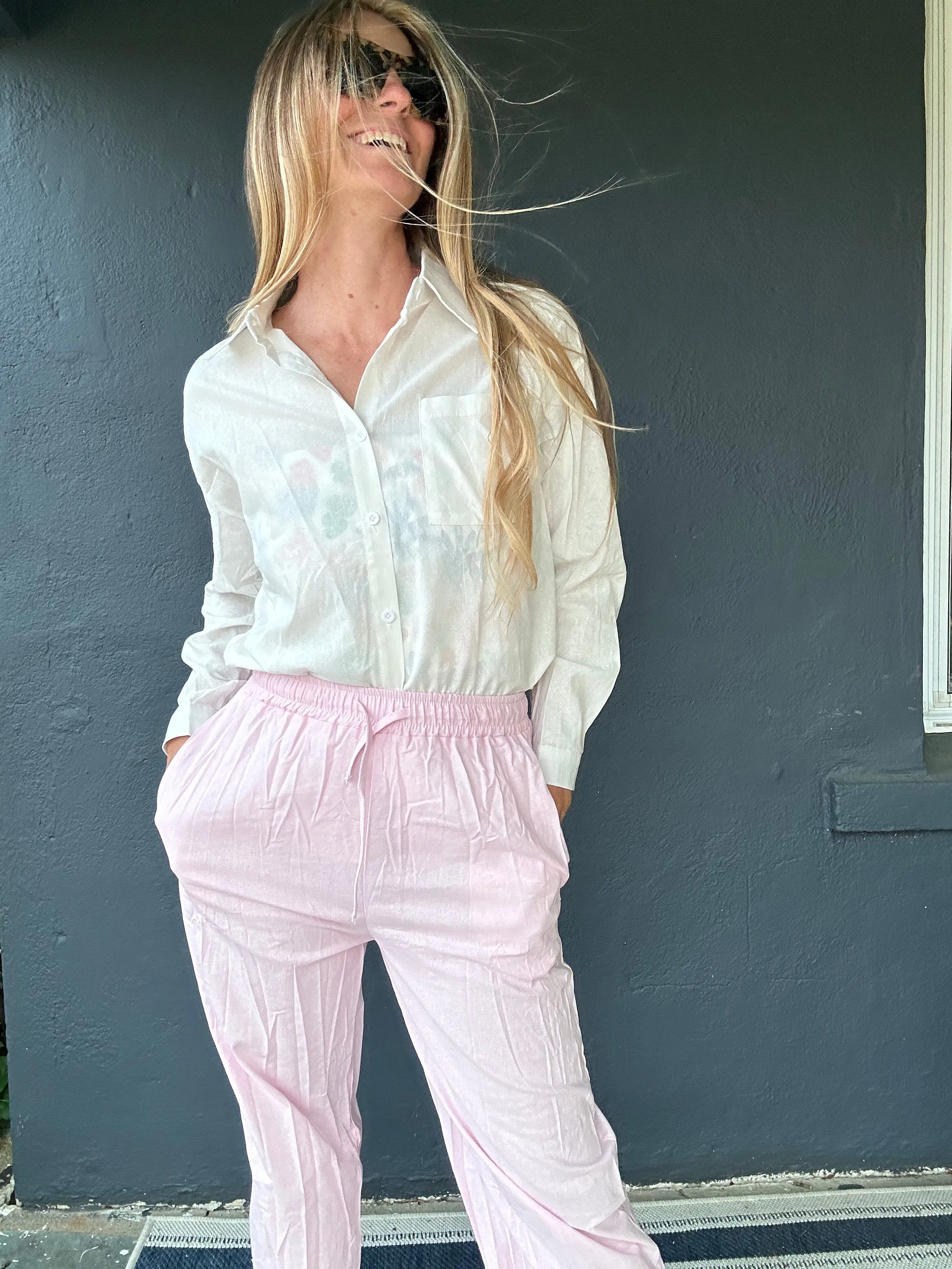 Free as a Bird linen pant