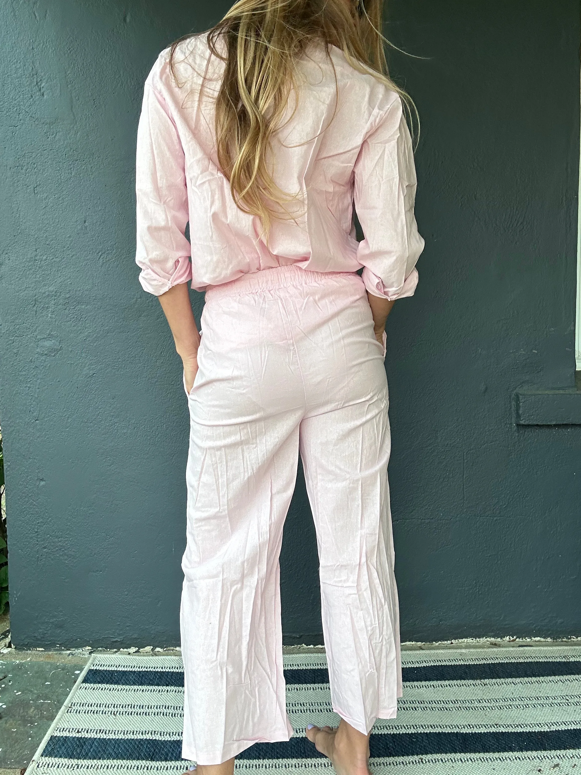 Free as a Bird linen pant