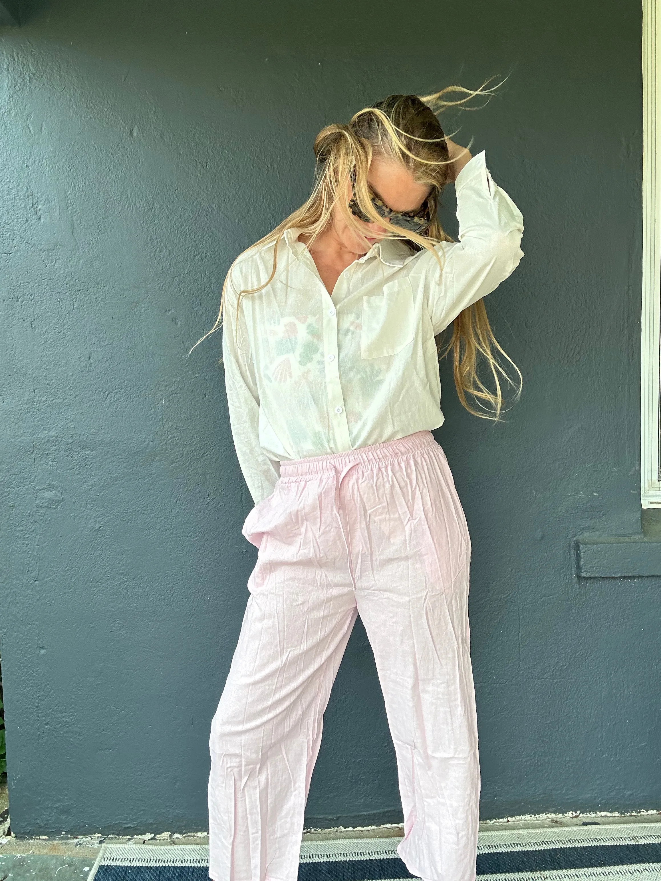 Free as a Bird linen pant