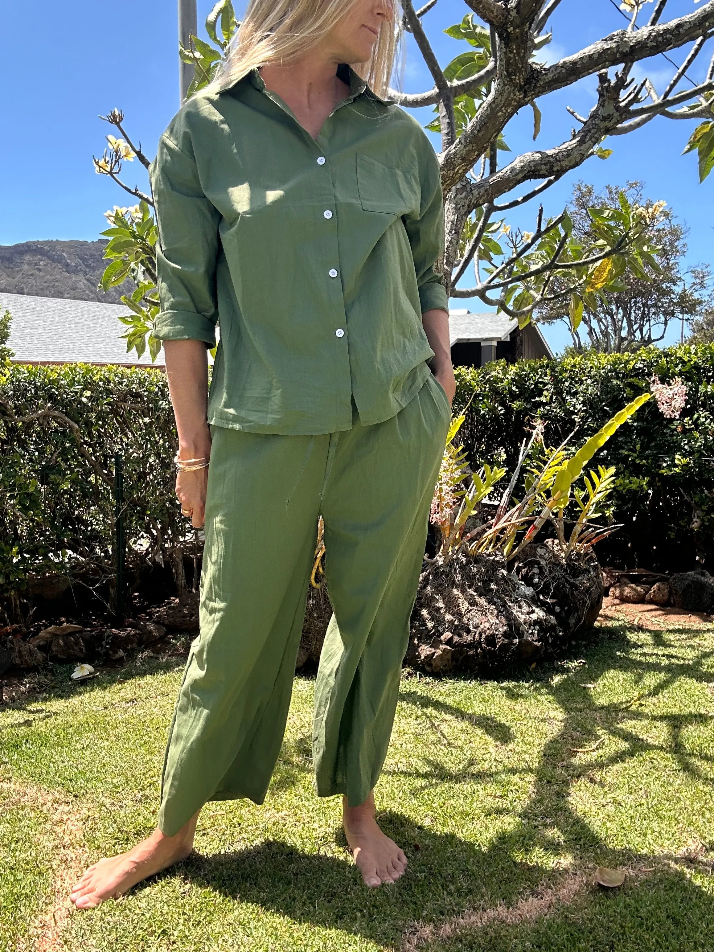 Free as a Bird linen pant