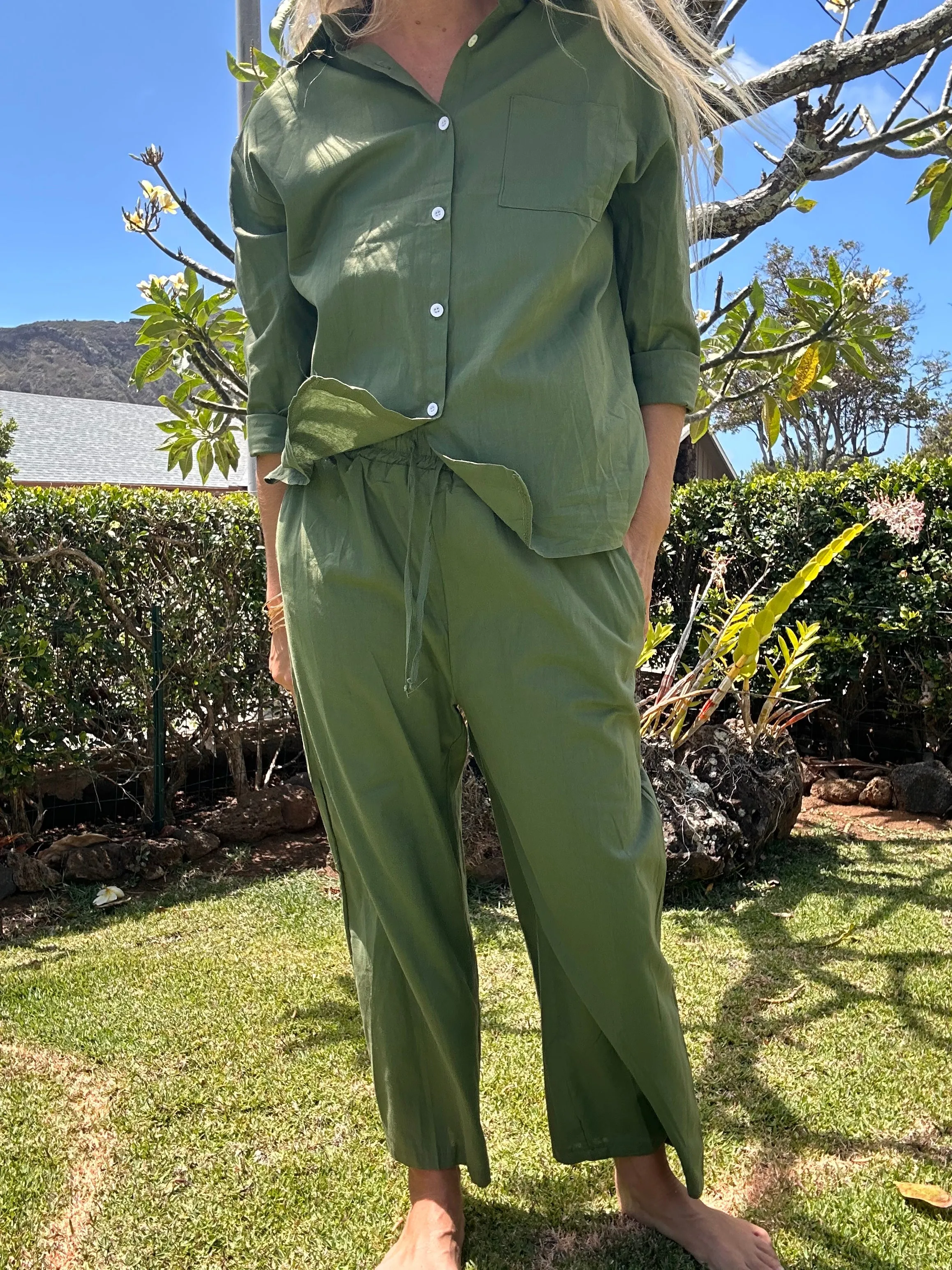 Free as a Bird linen pant