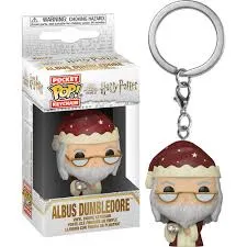 Harry Potter Pocket Pop! Keychain Holiday Albus Dumbledore