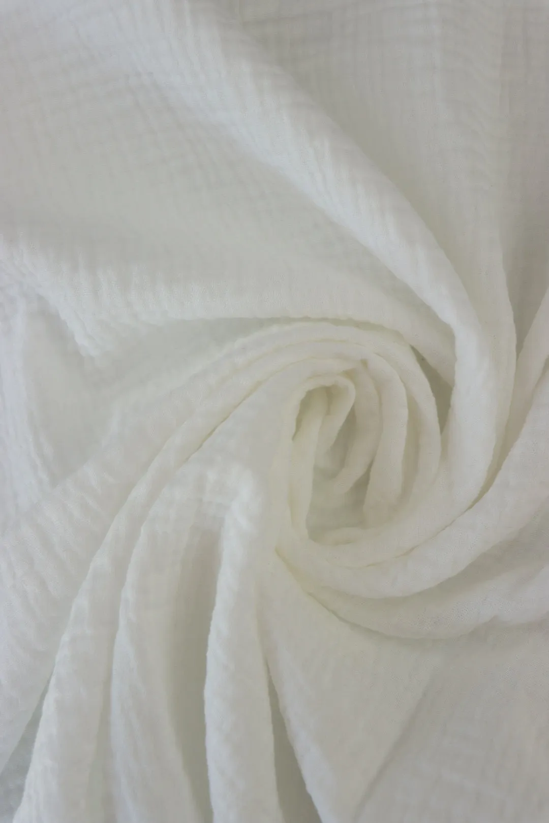 Ivory Cotton Double Gauze