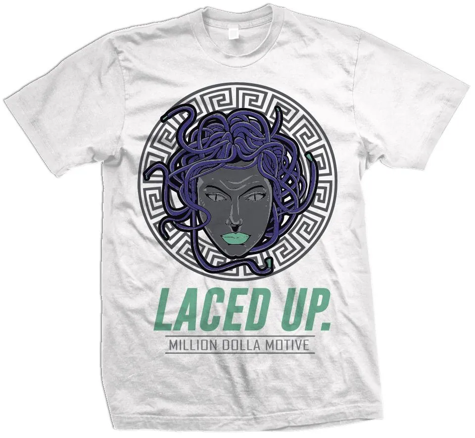 Laced Up - White T-Shirt