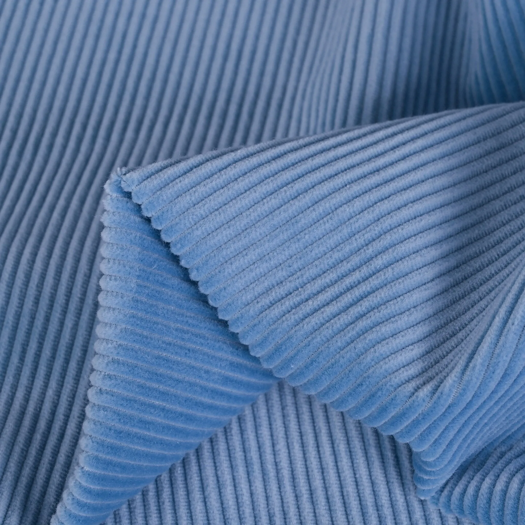 Light Blue Corduroy Fabric 4746