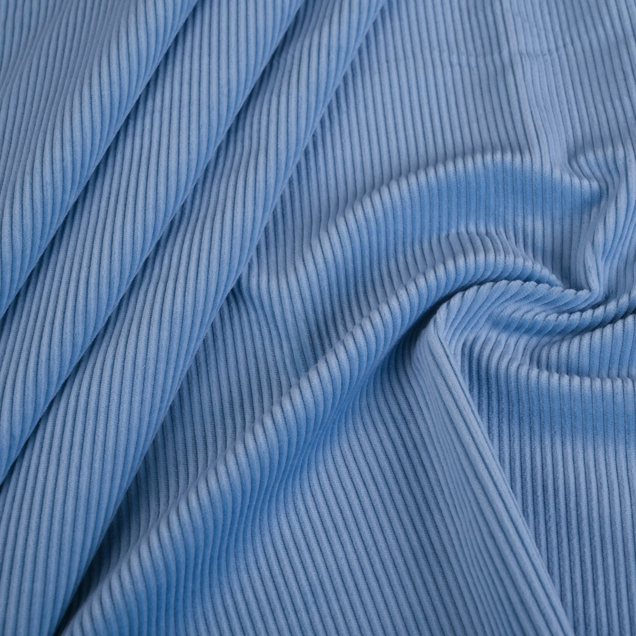 Light Blue Corduroy Fabric 4746