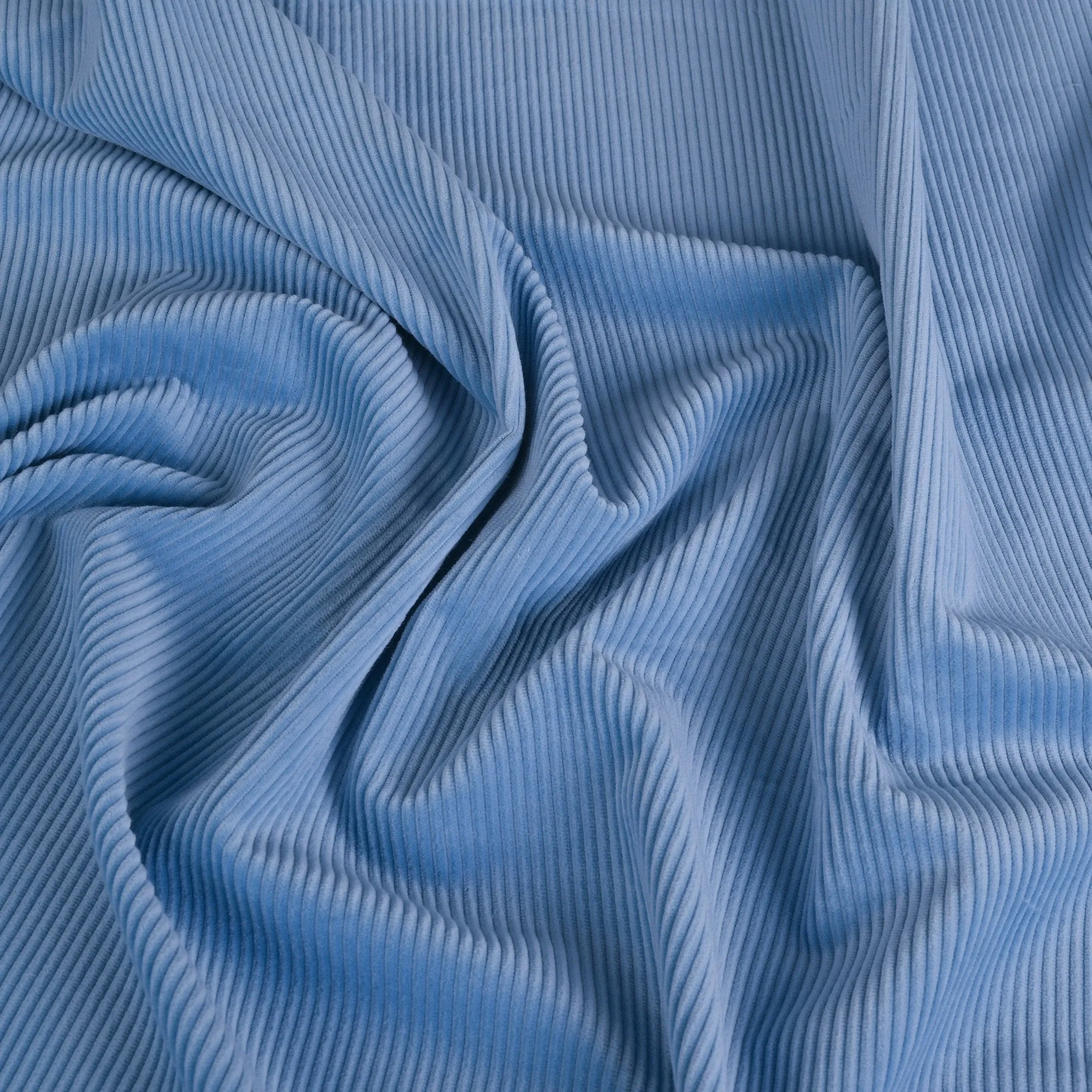 Light Blue Corduroy Fabric 4746