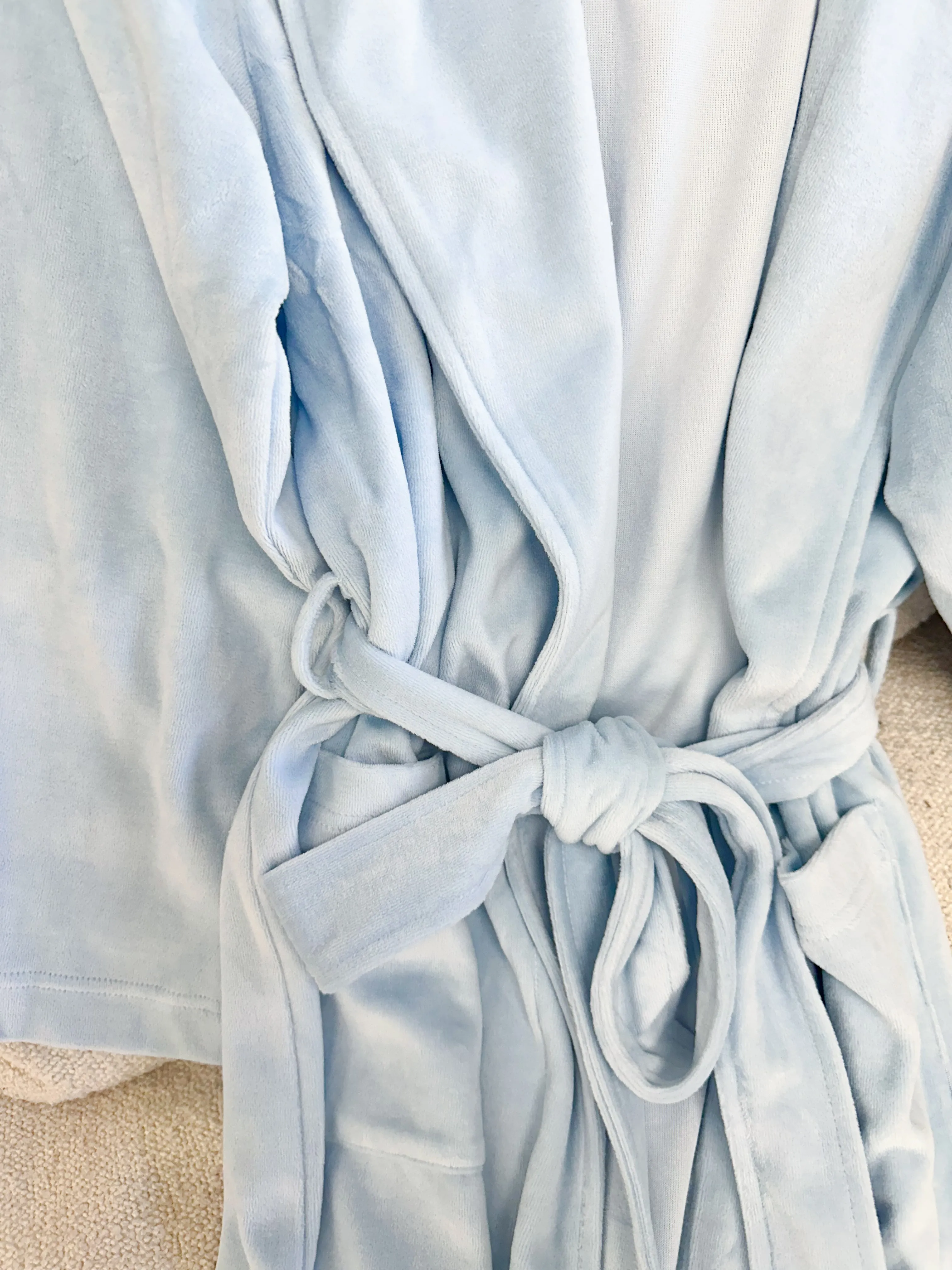 Light Blue Dream Hotel Robe