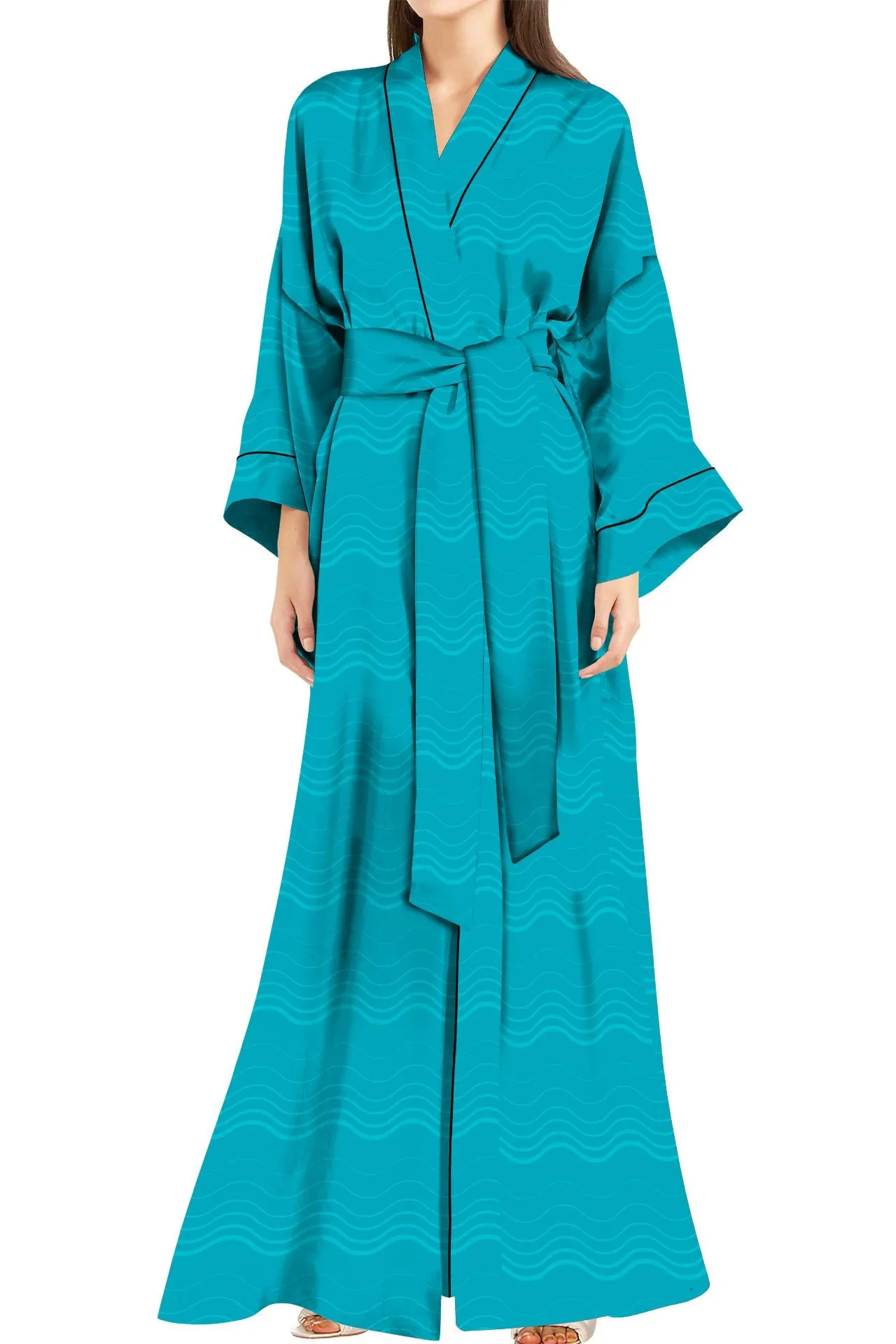 Long Silk Robe