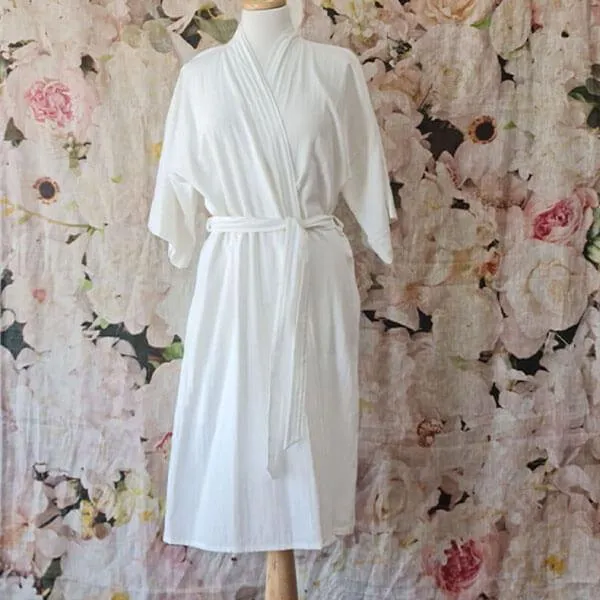 Luxury Robe - Milk White