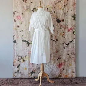 Luxury Robe - Milk White