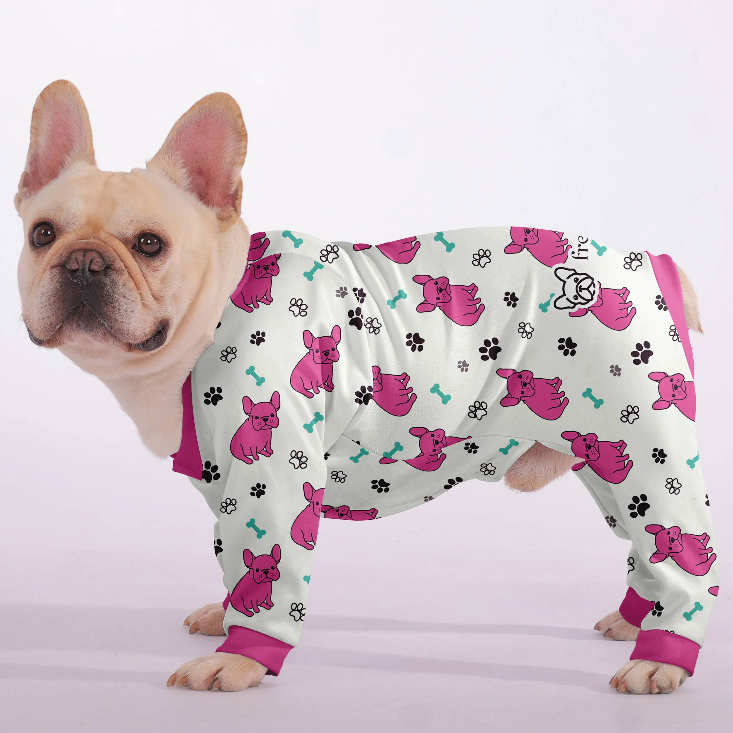 Maggie - Frenchie Pajamas – Ultra-Soft, Cozy, & Adorably Stylish