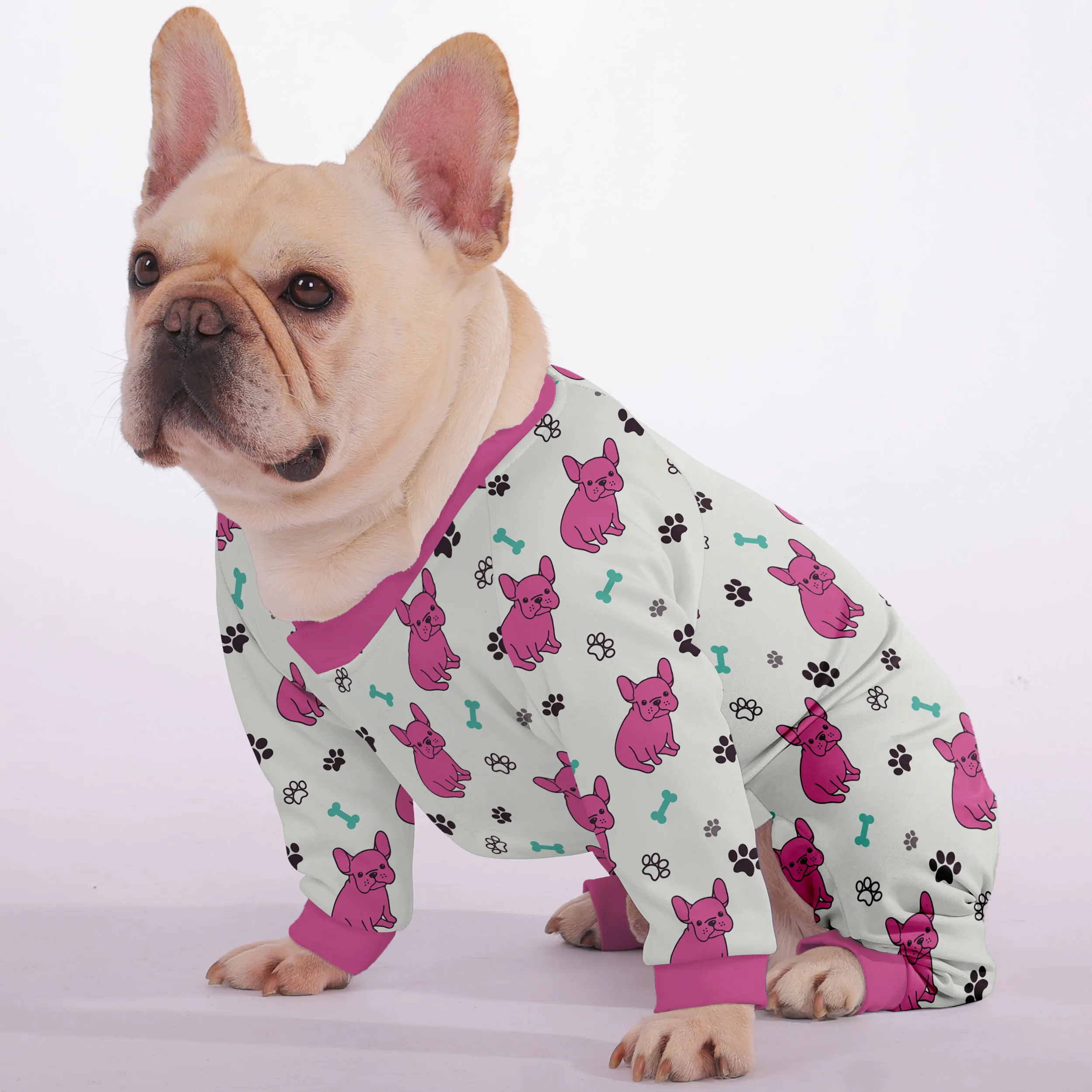 Maggie - Frenchie Pajamas – Ultra-Soft, Cozy, & Adorably Stylish