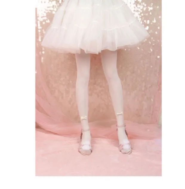 Marshmallow Cloud bustles puff skirt