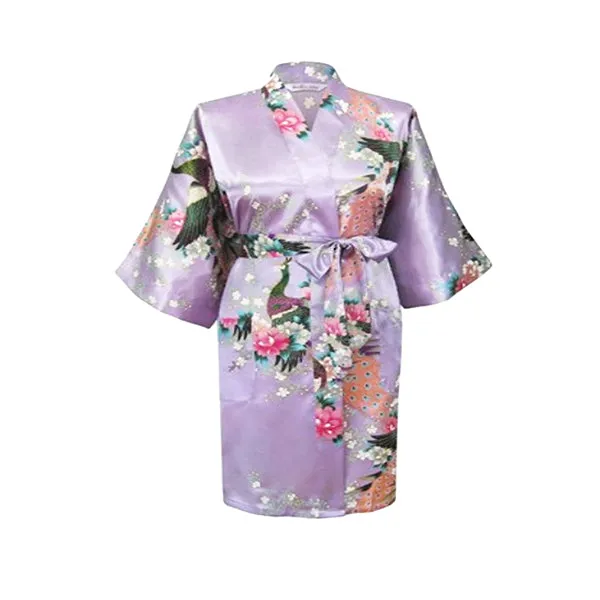 Medium Length Womens Robes - 2 to 18 - Floral Bride & Bridesmaid Robes