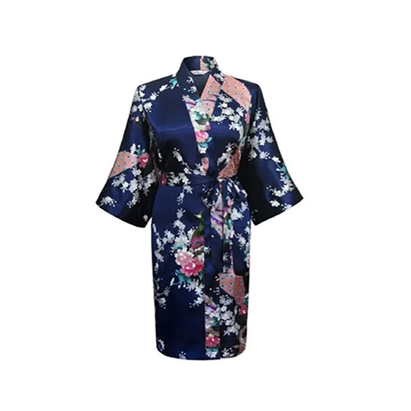 Medium Length Womens Robes - 2 to 18 - Floral Bride & Bridesmaid Robes