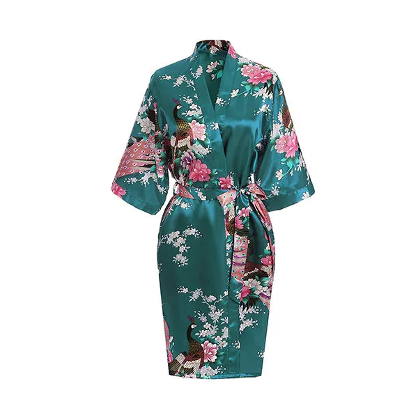 Medium Length Womens Robes - 2 to 18 - Floral Bride & Bridesmaid Robes