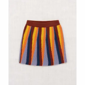 Misha & Puff - Backgammon knit skirt - Moonlight