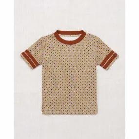 Misha & Puff - Rec tee - Pewter Flower Dot