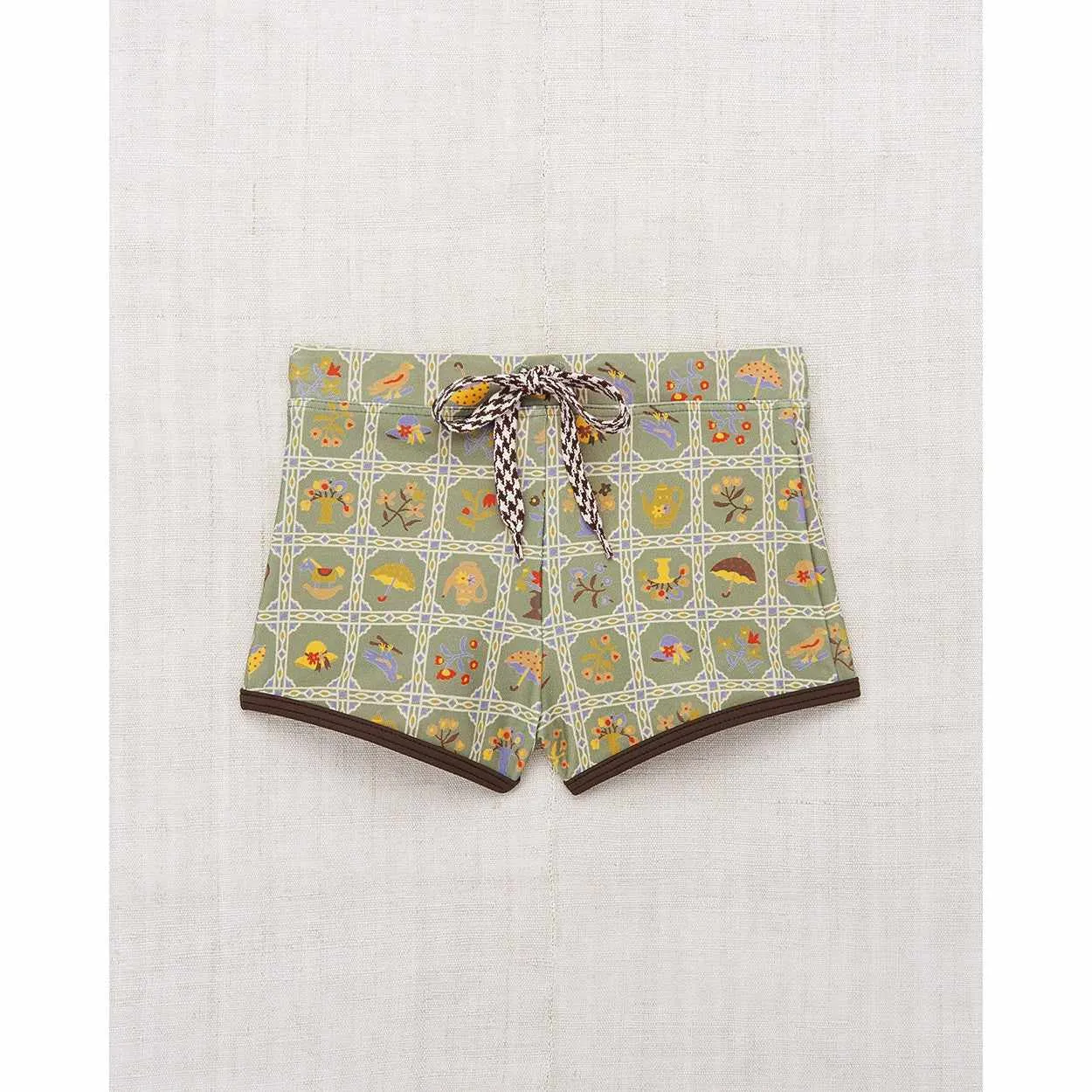 Misha & Puff - Swim trunks - Vert Trellis