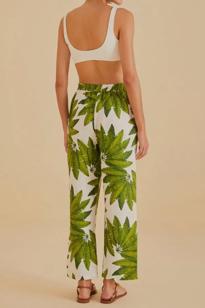 Palm Fan Pants