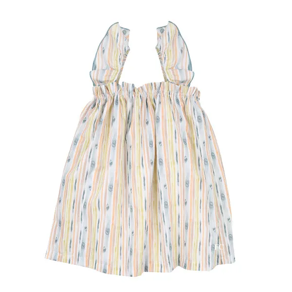 Pastel strokes dress by Eve Child