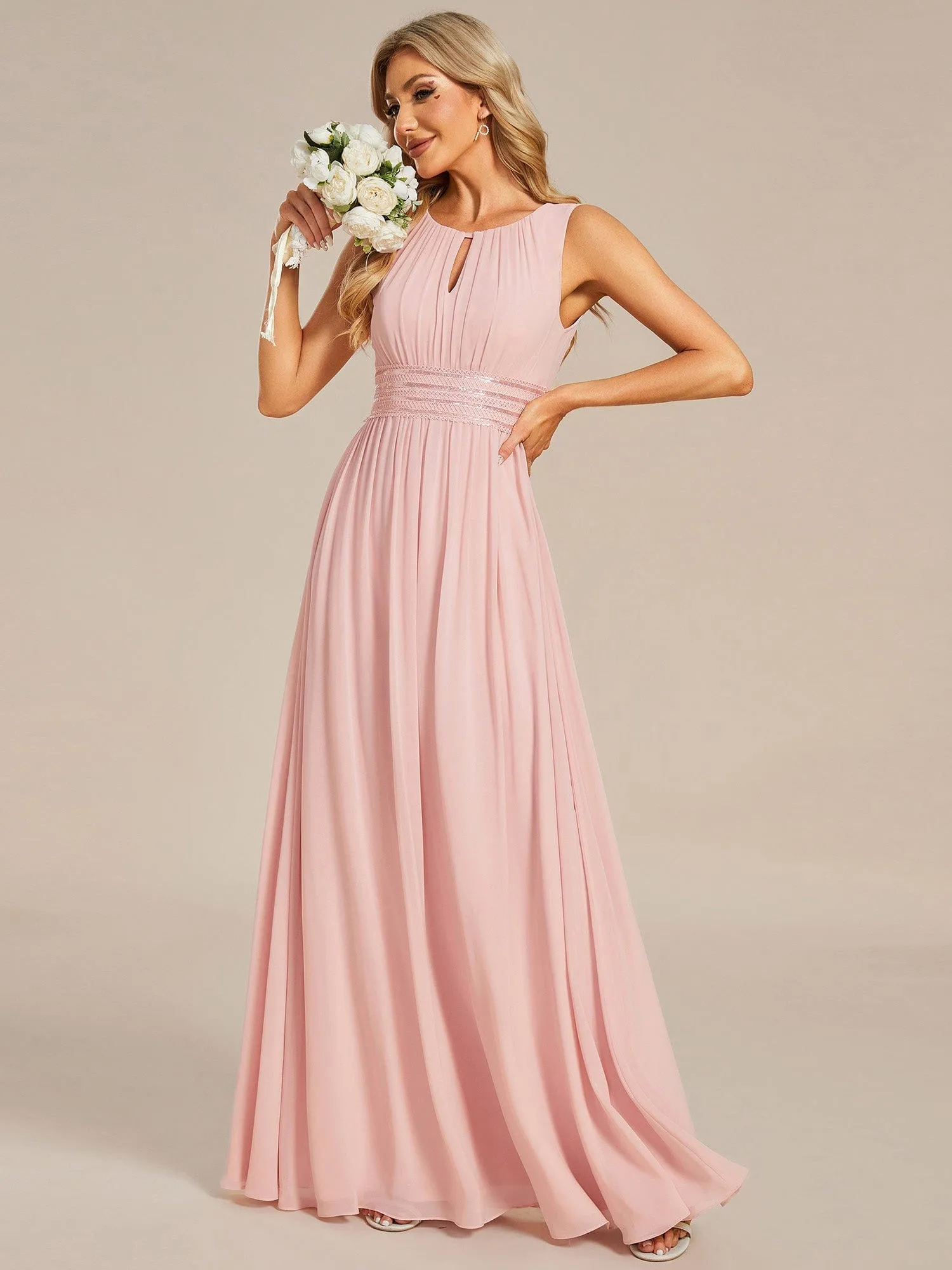 Pink Bridesmaid Gowns