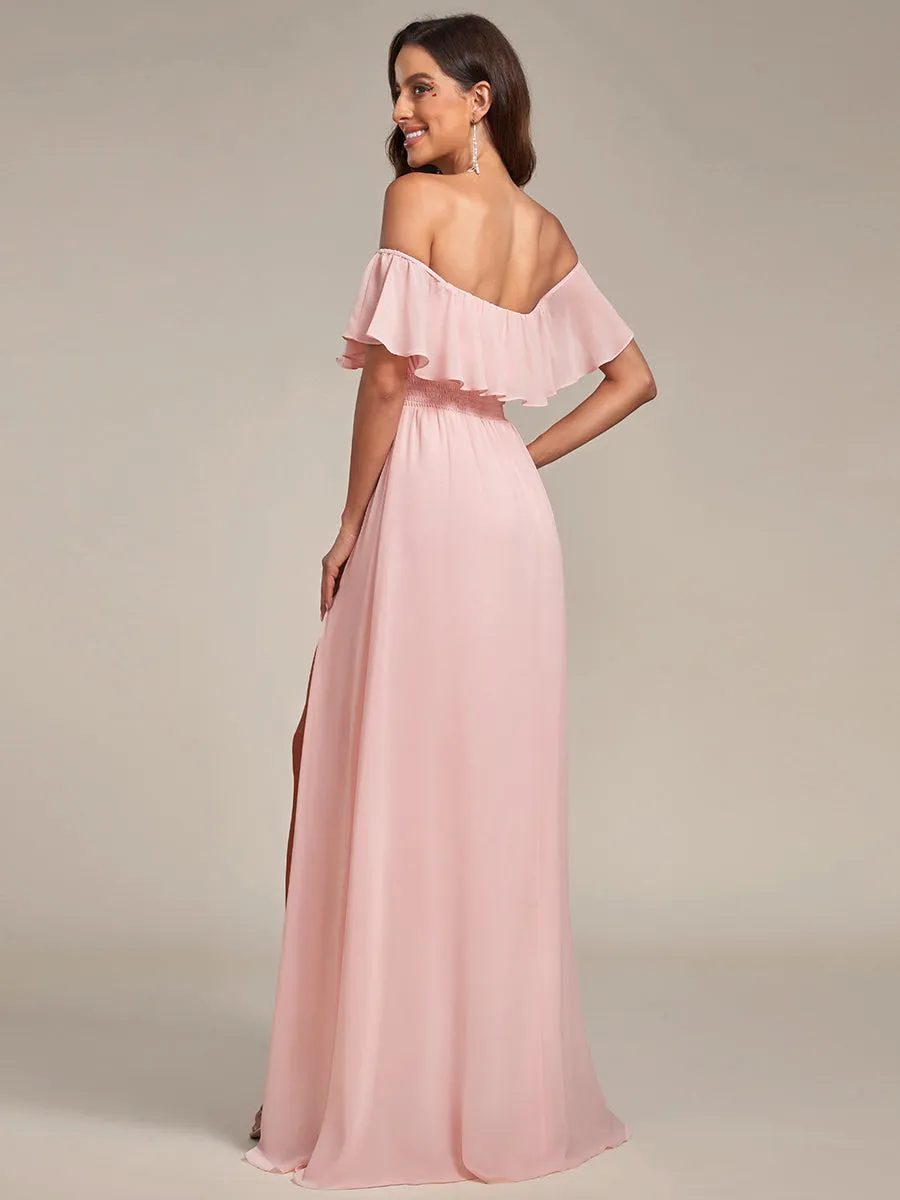 Pink Bridesmaid Gowns