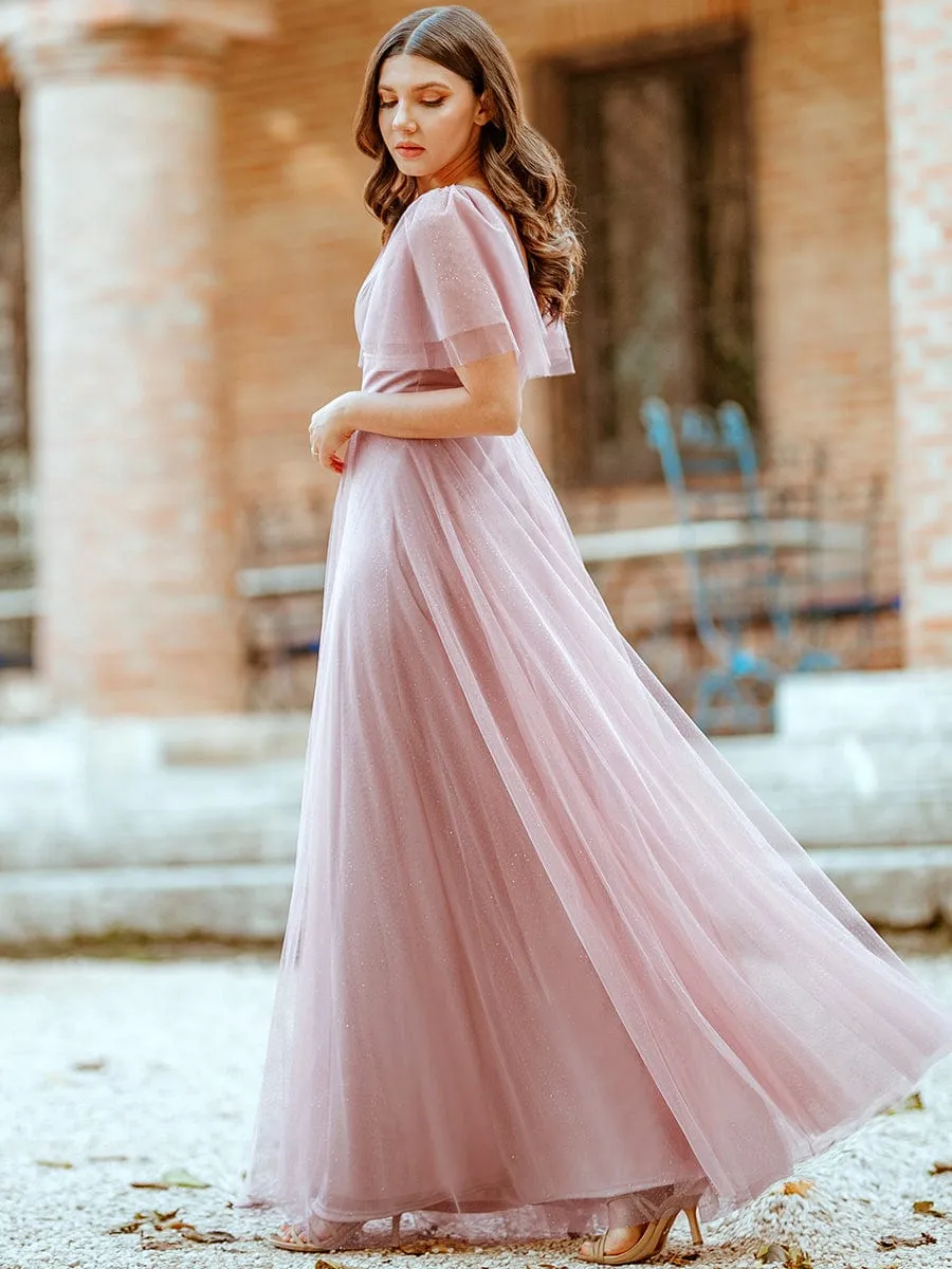 Pink Bridesmaid Gowns