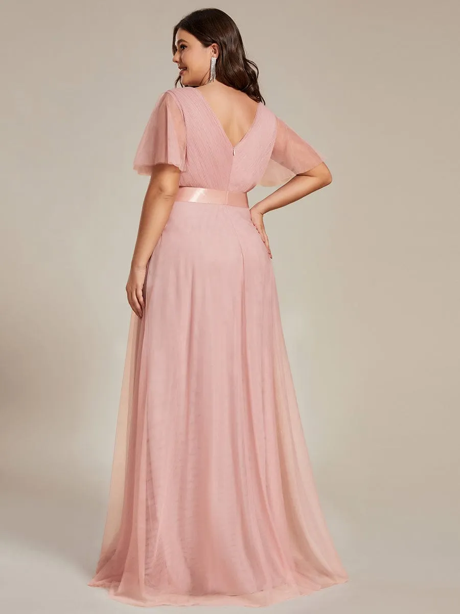 Pink Bridesmaid Gowns