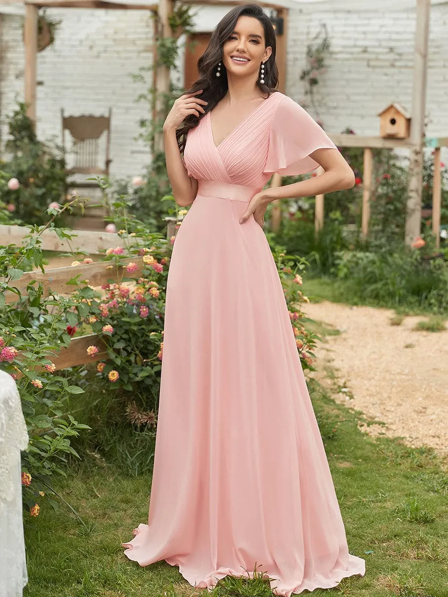 Pink Bridesmaid Gowns