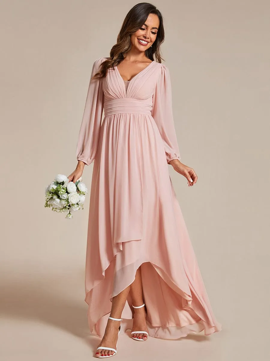 Pink Bridesmaid Gowns