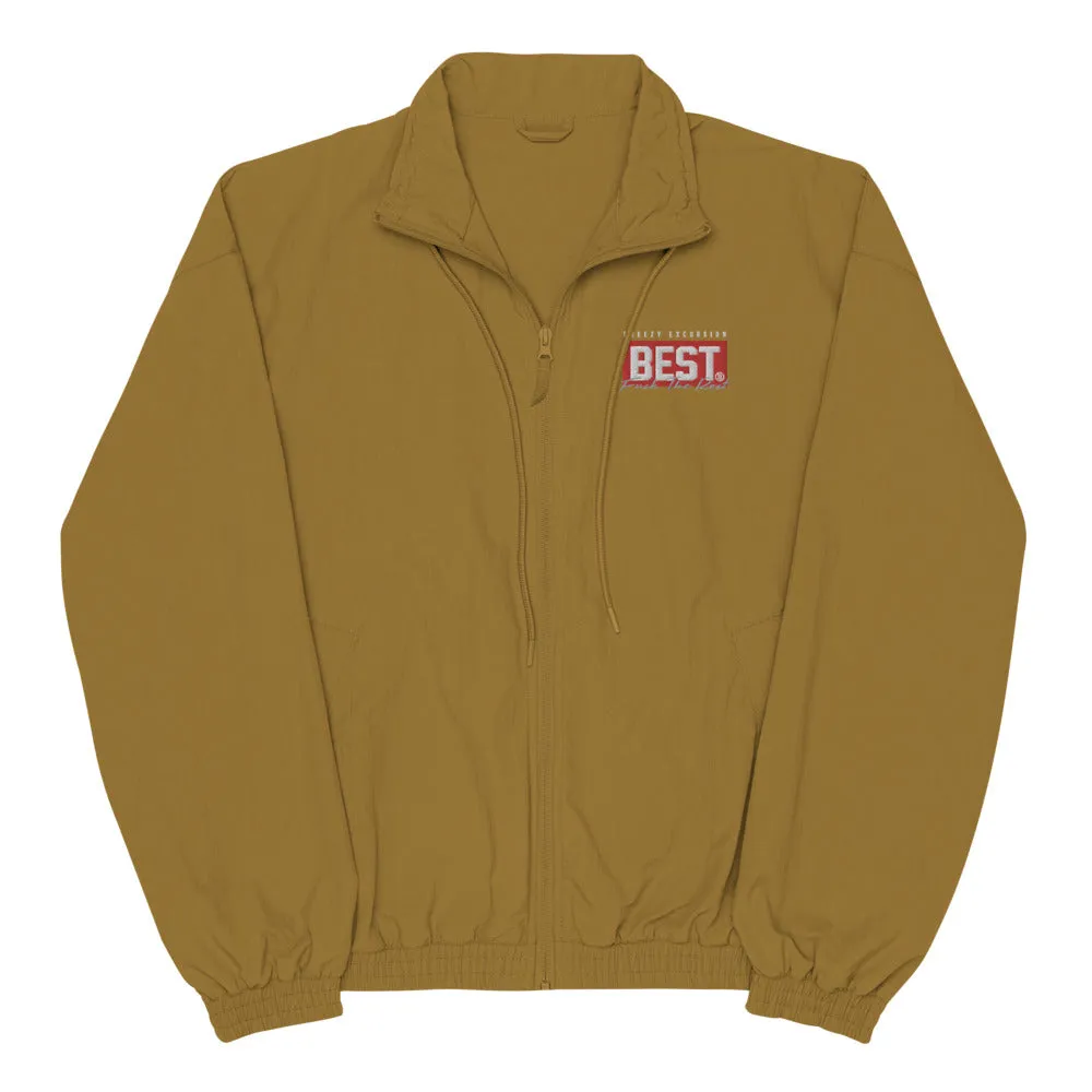 RED BEST BOX Signature Recycled tracksuit jacket